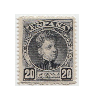 1901. Alfonso XIII. Cadete. Edifil 247 **