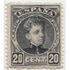 1901. Alfonso XIII. Cadete. Edifil 247 **