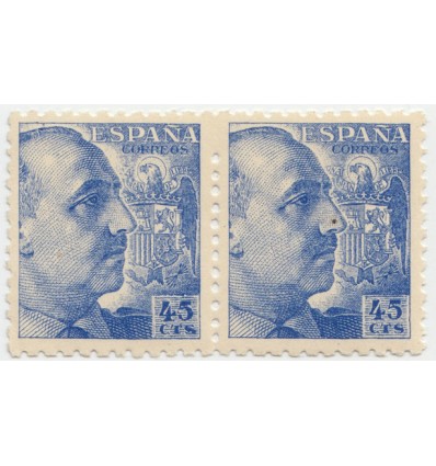 1939. Franco. Variedad perforación. Edifil 926 **