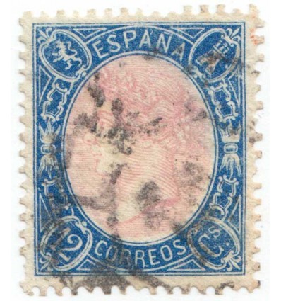 1865. Isabel II. Edifil 76 º