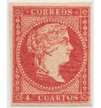1855. Isabel II. Edifil 44A **