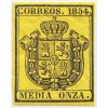 1854. Servicio oficial. Edifil 28 **