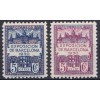 1930. Ayuntamiento Barcelona. Edifil 7-8 *