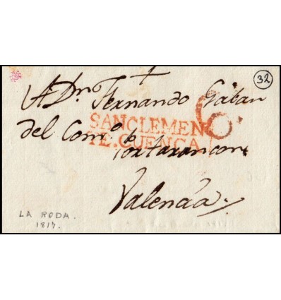 1814 ca. Frontal San Clemente (Cuenca). Porteo 6