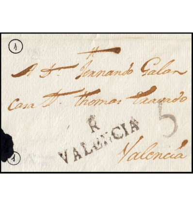 1790 ca. Frontal Requena (Valencia). Porteo 5