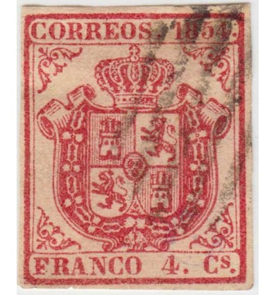 1854. Isabel II. Edifil 33