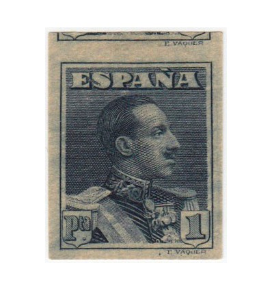 1922-1930. Alfonso XIII. Vaquer. Edifil 321sa