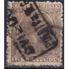 1889 ca. Alfonso XIII. Cartería Puerto de Vega (Oviedo, Asturias). Edifil 219