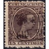1889 ca. Alfonso XIII. Cartería Rio Tinto (Huelva). Edifil 219