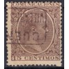 1889 ca. Alfonso XIII. Cartería Villares del Saz (Cuenca). Edifil 219