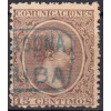 1889 ca. Alfonso XIII. Cartería La Riba (Tarragona). Edifil 219