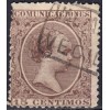 1889 ca. Alfonso XIII. Cartería Vecilla (Valladolid). Edifil 219