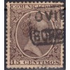 1889 ca. Alfonso XIII. Cartería Borbolla (Oviedo, Asturias). Edifil 219
