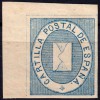 1869. Franquicia postal. Alegoría. Edifil 1