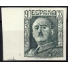 1946-1947. Franco. Variedad sin dentar. Edifil 1000s