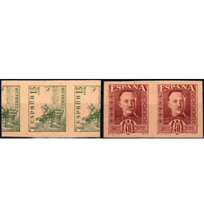 1937-1939. Ensayo Cid y Franco. Edifil 819 y NE