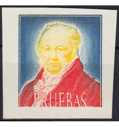 Goya. Prueba. Diseño no adoptado.