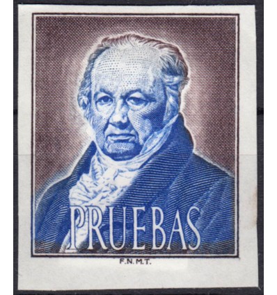 Goya. Prueba. Diseño no adoptado.