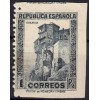 1932. Casas colgadas Cuenca. Variedad impresión. Edifil 673. No catalogada.