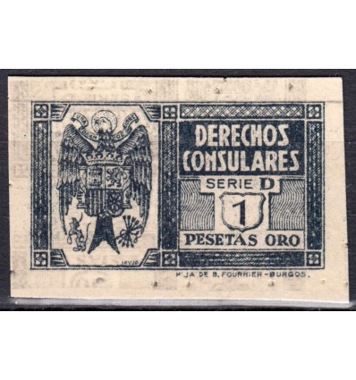 1940. Fiscal. Derechos consulares. Prueba