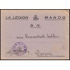 1936ca. Guerra Civil. Franquicia Servicio Nacional LEGIÓN MANDO