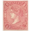 1865. Isabel II. Ensayo. Gálvez 323