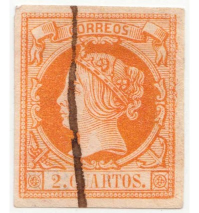 1860. Isabel II. Ensayo. Gálvez 249