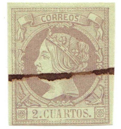 1860. Isabel II. Ensayo. Gálvez 254
