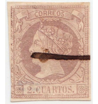 1860. Isabel II. Ensayo. Gálvez 255