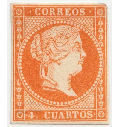 1855. Isabel II. Ensayo. Gálvez 150