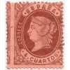 1862. Isabel II. Variedad dentado 15. Edifil 58bd