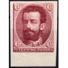 1872. Amadeo I. Cadete. Ensayo de color carmín vinoso. Galvez 846