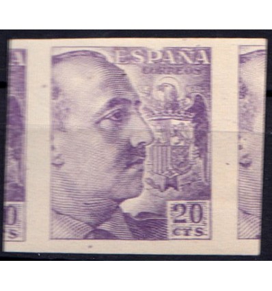 1940. Franco sin dentar. Edifil 922s *