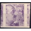 1940. Franco sin dentar. Edifil 922s *